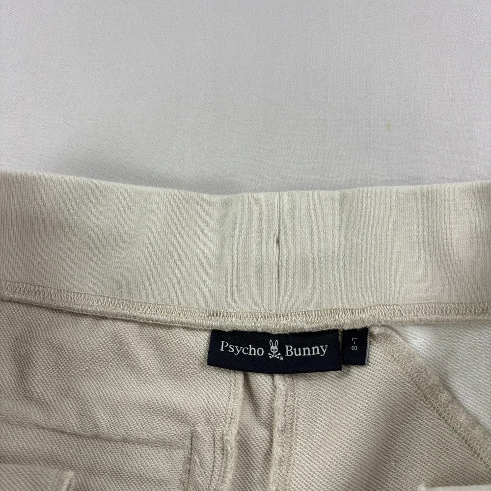 Psycho Bunny Sweat Shorts Lot of 2 Mens Large Fleece Stretch Lounge Big Logo